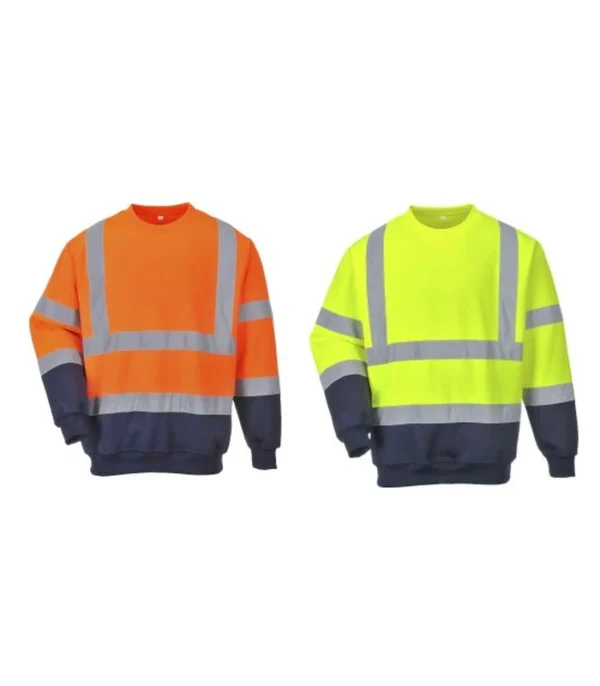 Portwest B306 Two Tone Hi-Vis Sweatshirt